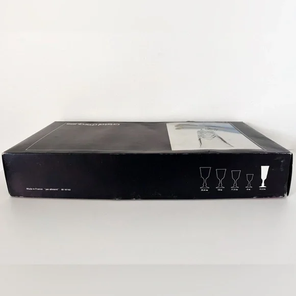 BNIB Vintage Cristal D'arques Neuville Champagne Glasses 5 oz- Set of - Picture 10 of 11